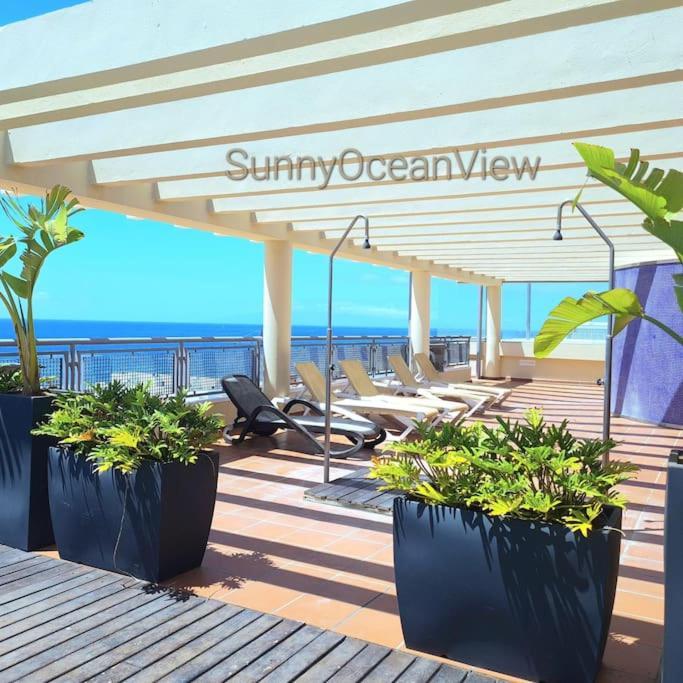 Sunny Ocean View Apartment Palm-mar Exterior photo
